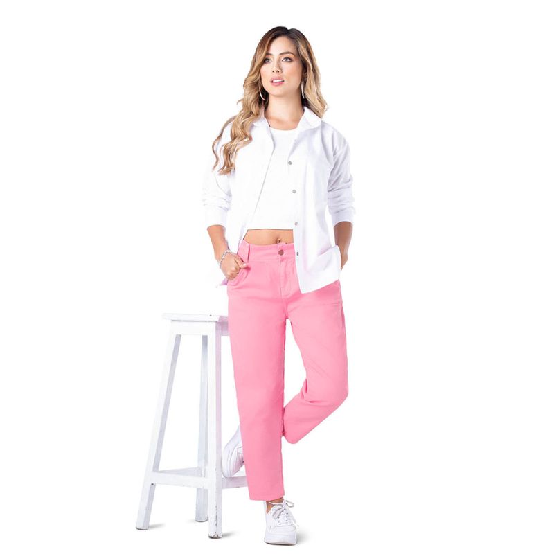 Pantalón Mujer Rosado Mp 34912