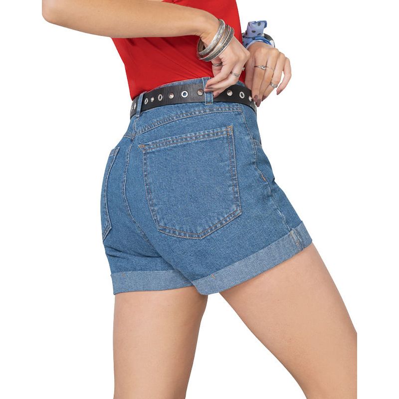 Short Mujer Azul Medio Rutta 78594