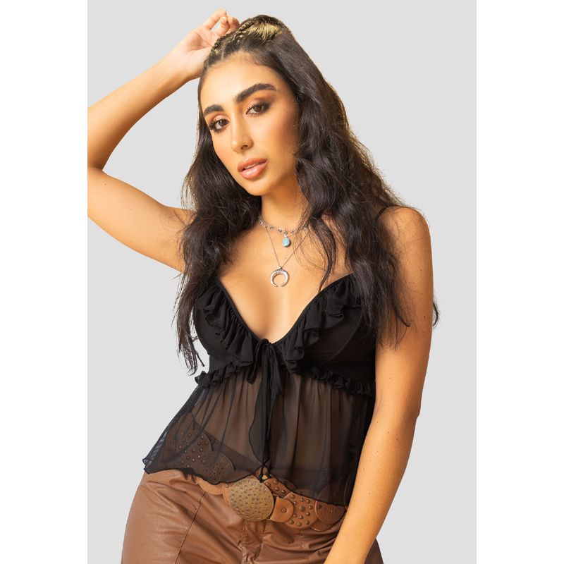 Blusa Mujer Negro Mp 107781