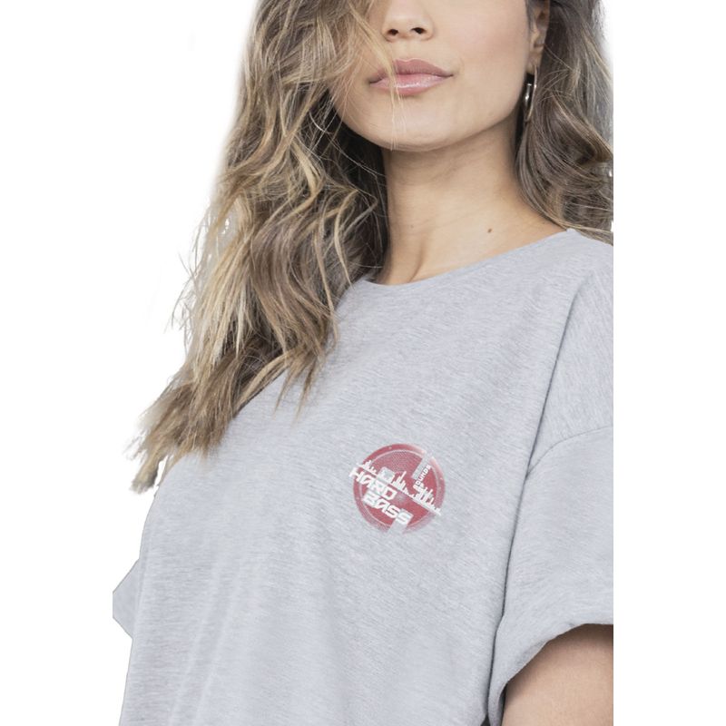 Camiseta Mujer Gris Atypical 837