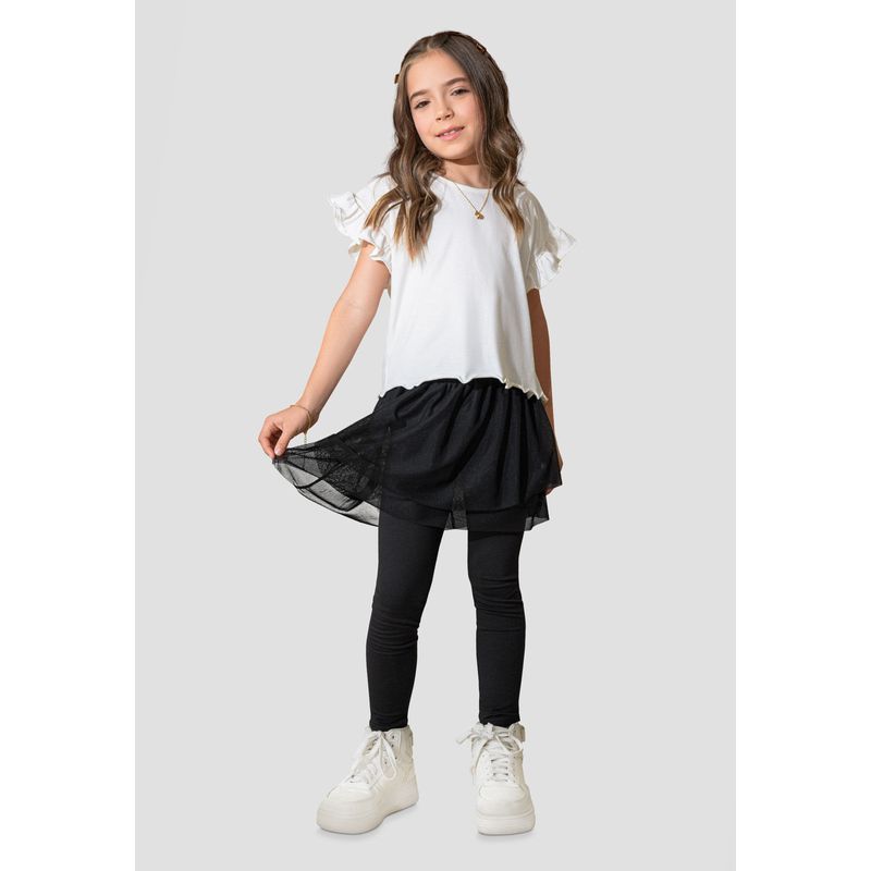 Conjunto Infantil Femenino Multicolor Mp 105728