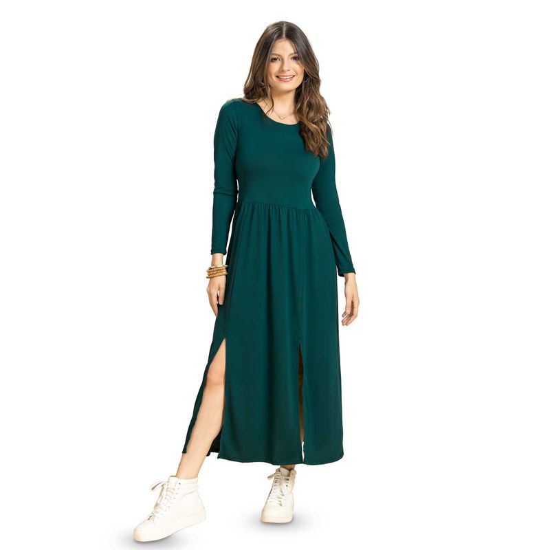 Vestido Mujer Verde Rutta 100191