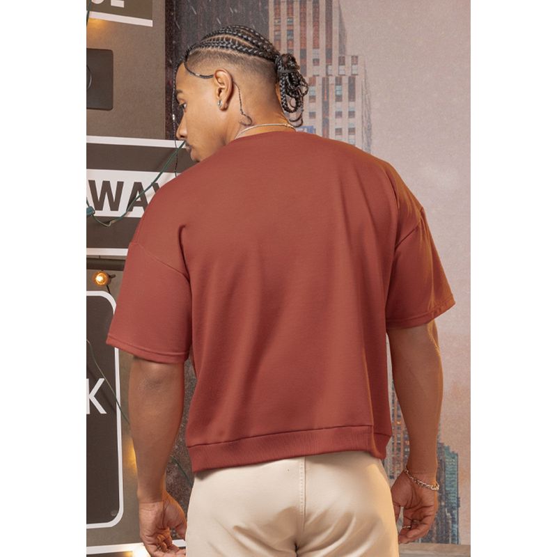 Camiseta Hombre Terracota Atypical 105614