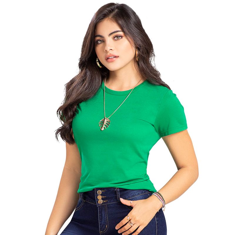 Camiseta Mujer Verde Antioquia Mp 82961