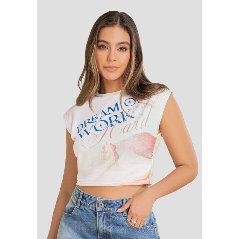 Camiseta Mujer Estampado Atypical 106908