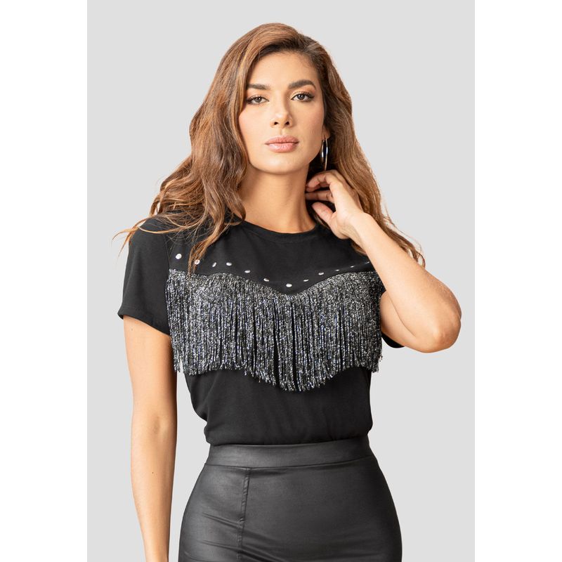 Blusa Mujer Negro Mp 107485