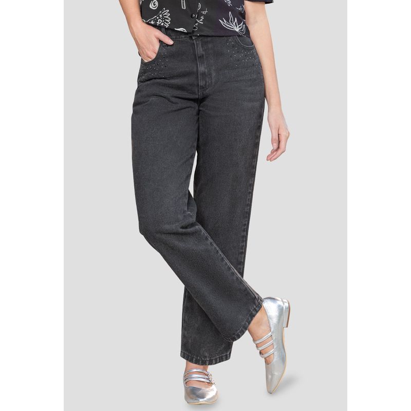 Jean Mujer Negro Rutta 106398