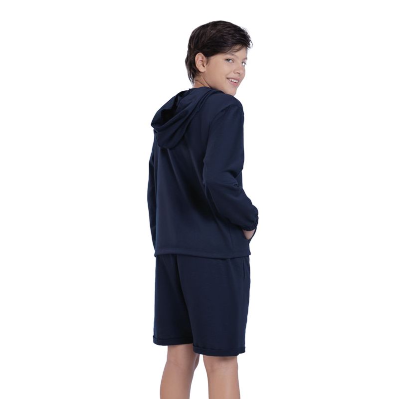 Buzo Infantil Masculino Azul Mp 2923