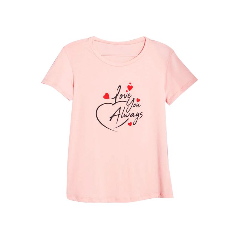 Camiseta Mujer Rosa Mp 5298