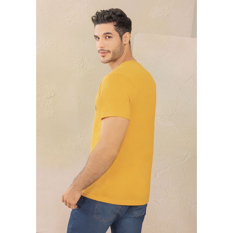 Camiseta Hombre Naranja Rutta 1855