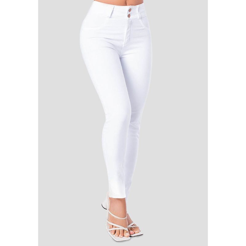 Pantalón Mujer Blanco Mp 89814