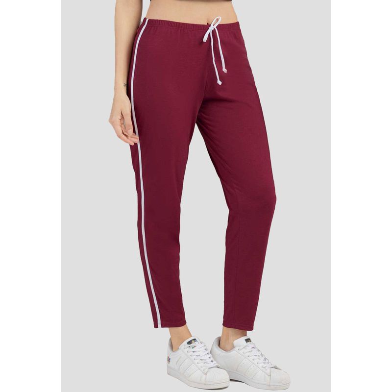 Pantalón Pijama Mujer Vinotinto Fi 3331