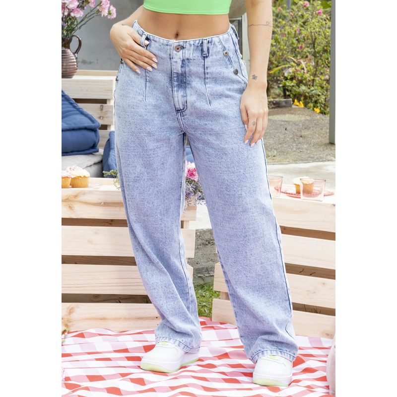 Jean Mujer Azul Claro Atypical 2451