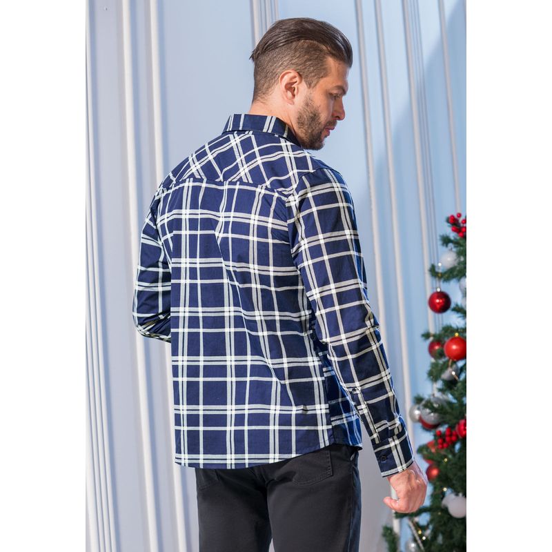 Camisa Hombre Estampado Mp 105330