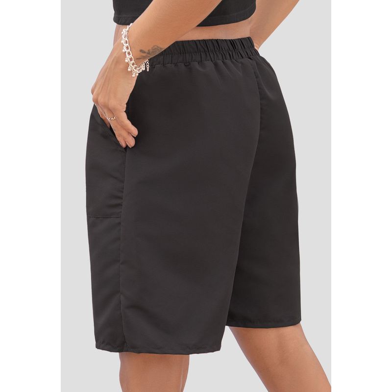 Bermuda Short Mujer Negro Atypical 106604