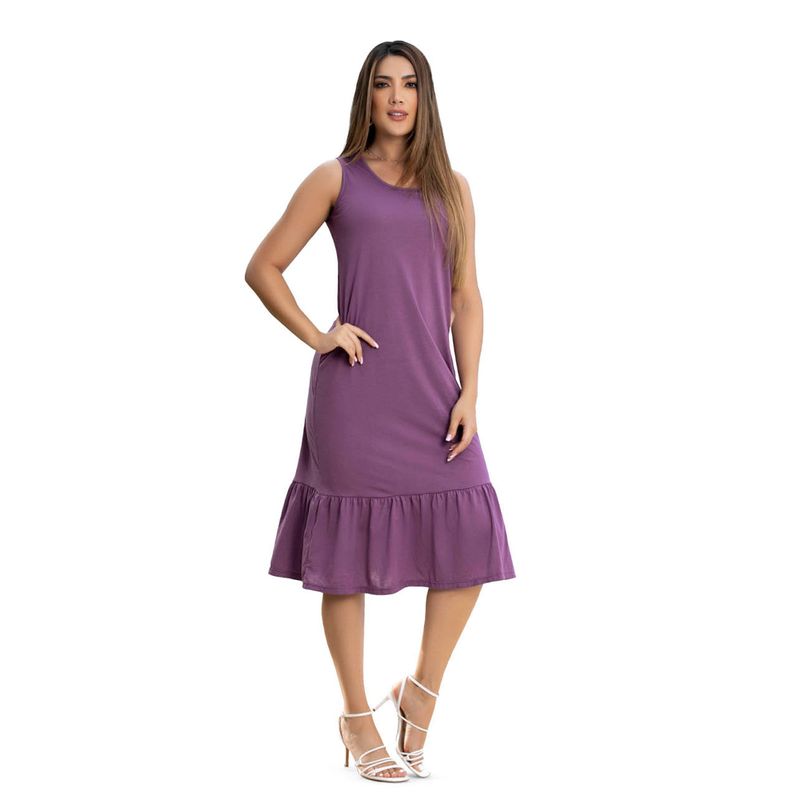 Vestido Mujer Lavanda     Rutta 74913
