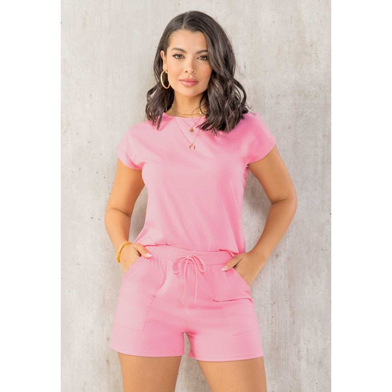 Conjunto Mujer Rosa Mp 102318