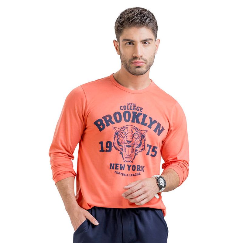 Camibuzo Hombre Naranja Mp 6439
