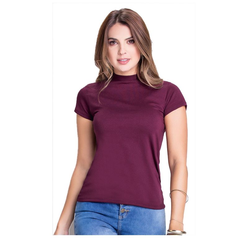 Camiseta Juvenil Femenino Vinotinto Atypical
