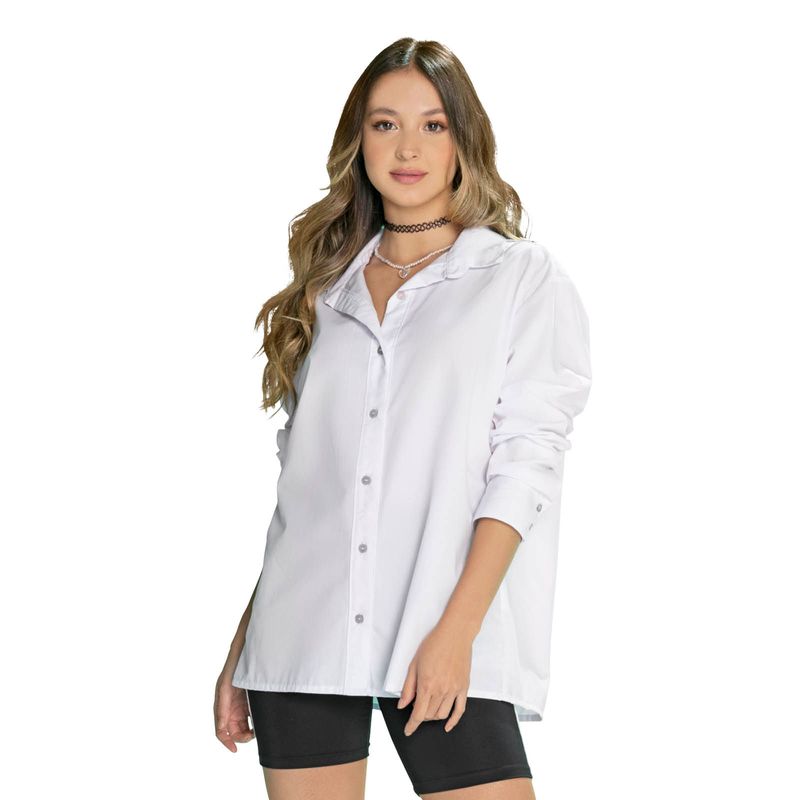 Camisa Mujer Blanco Atypical 4551