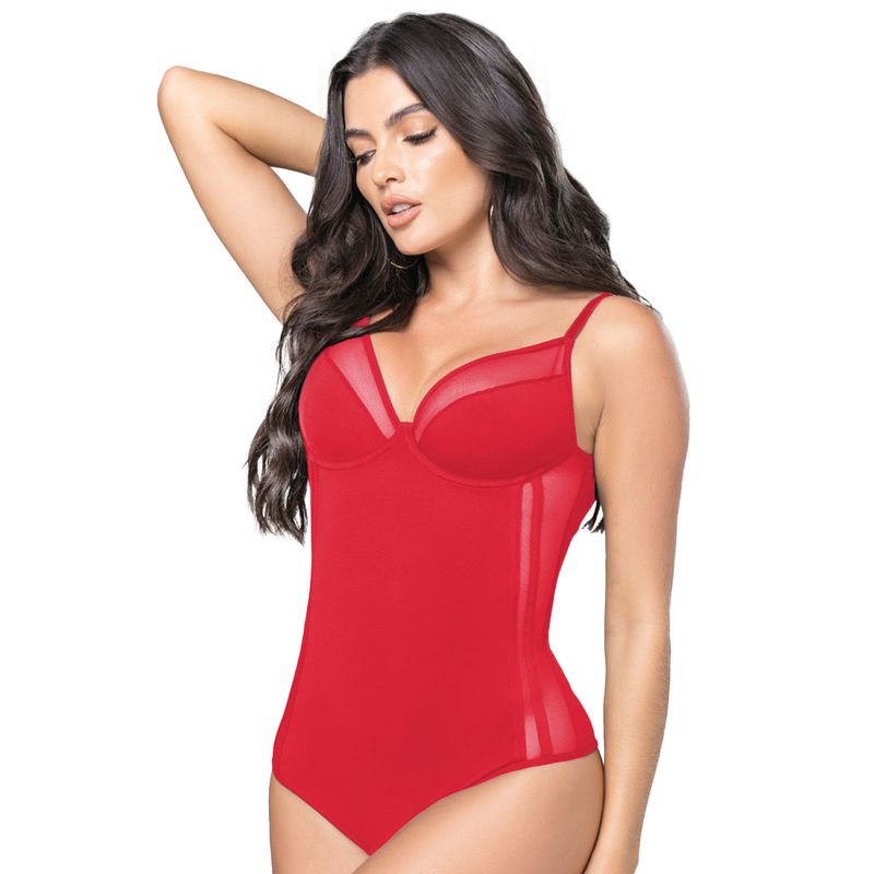 Body Mujer Rojo Fi 2651