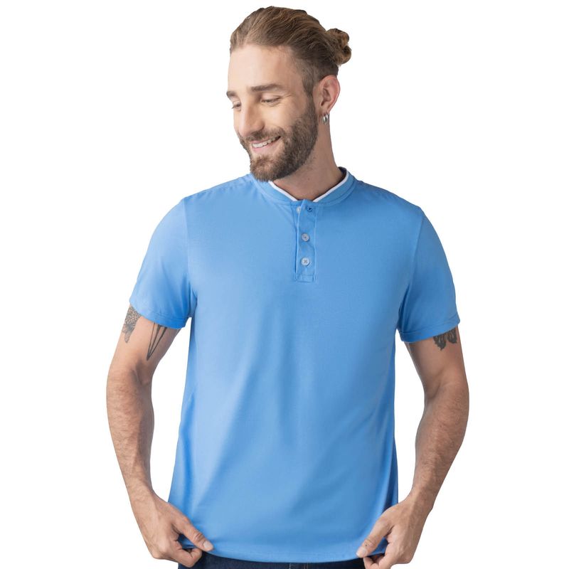 Polo Hombre Azul Rutta 2965
