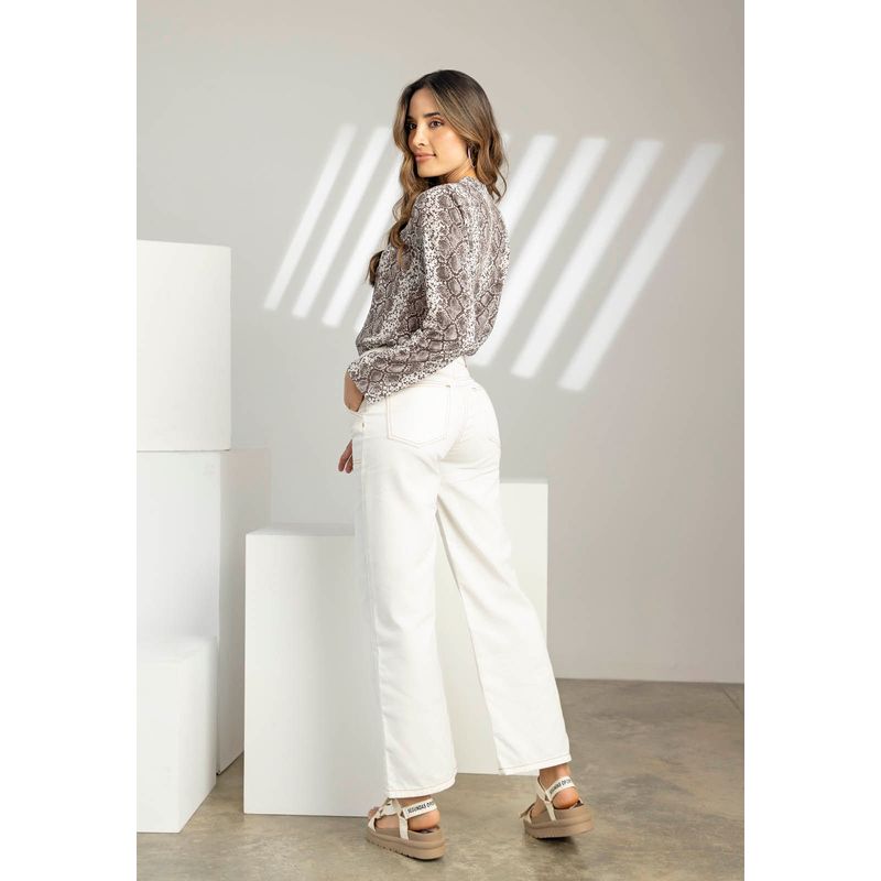 Pantalón Mujer Marfil Rutta 2774