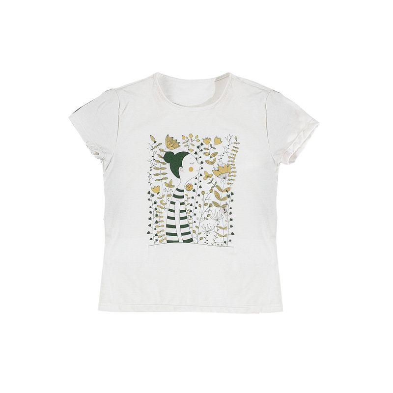 Blusa Infantil Blanco Mp 96551