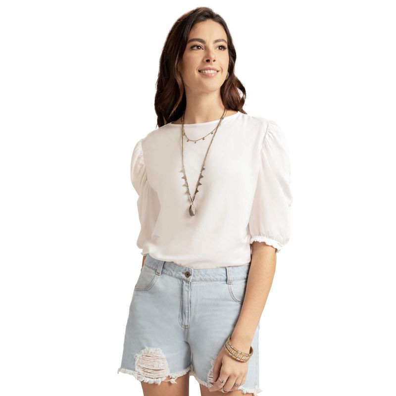 Blusa Mujer Marfil Rutta 87741