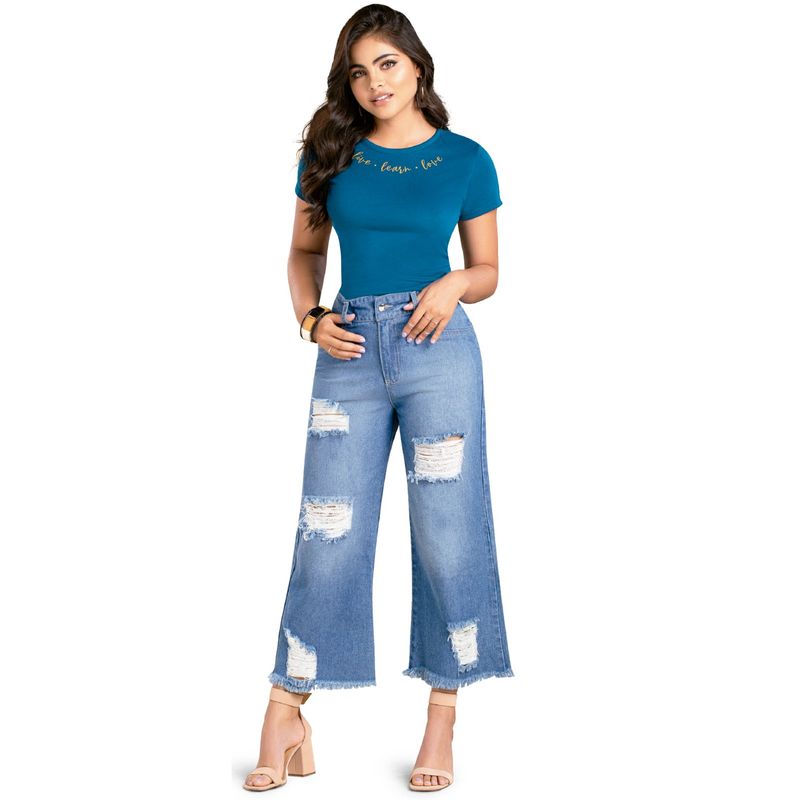 Camiseta Adulto Azul Petróleo Mp 96664