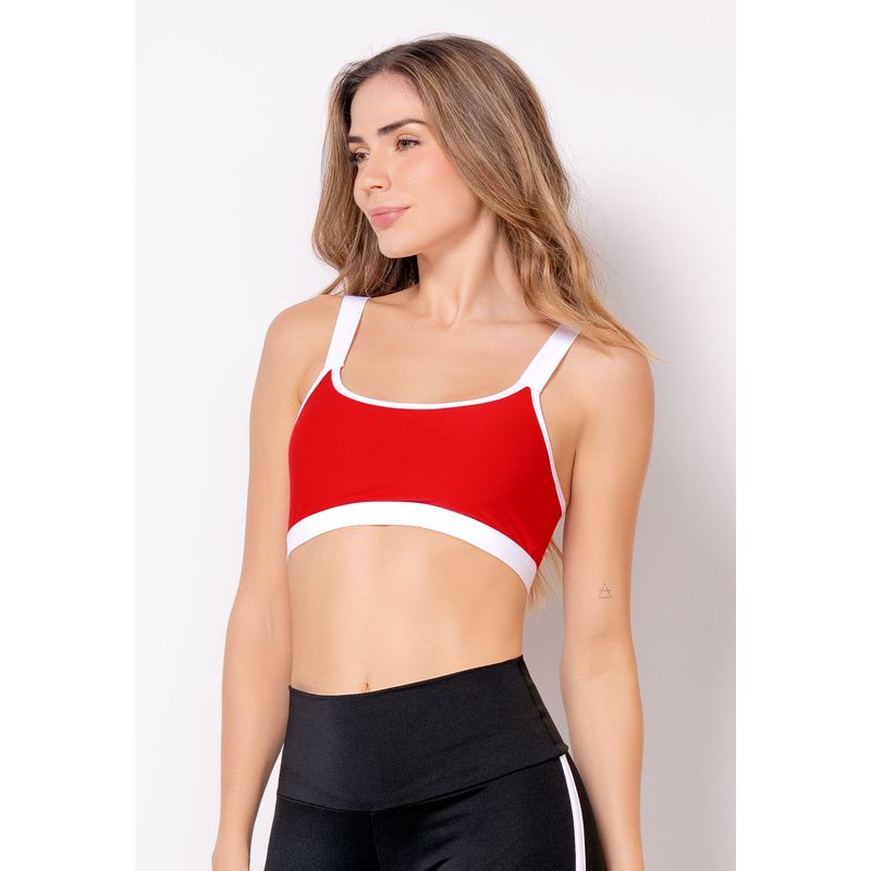 Top Mujer Rojo Fi 109538