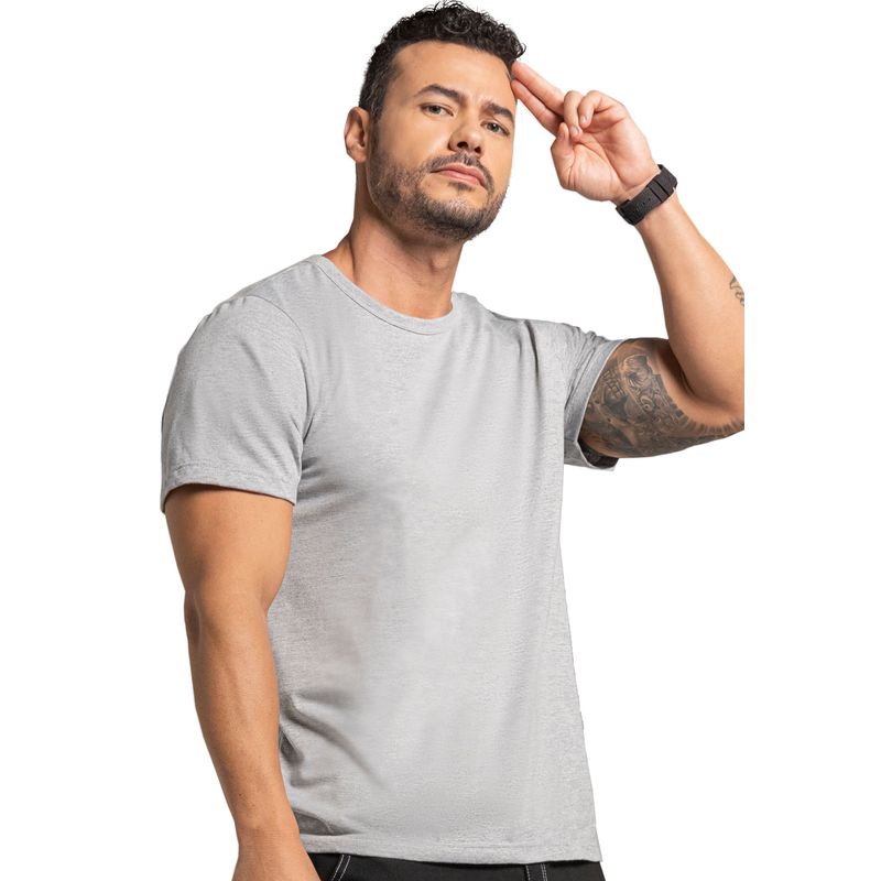 Camiseta Paq X2 Hombre Multicolor Mp 5022