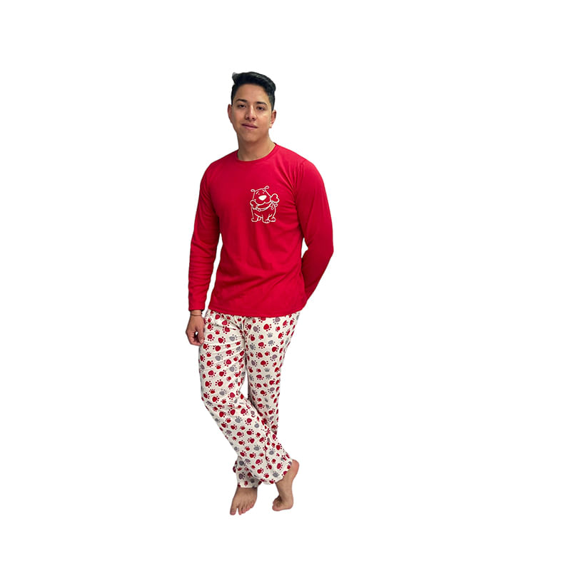 Huellitas Rojo Homb PL ML