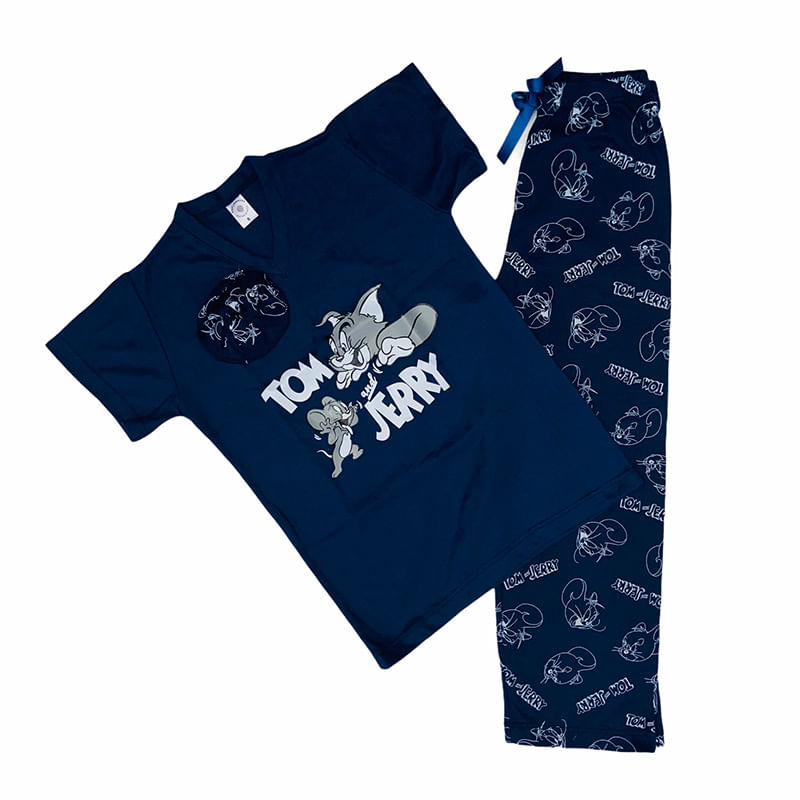 Tom y Jerry Azul Niña PL MC