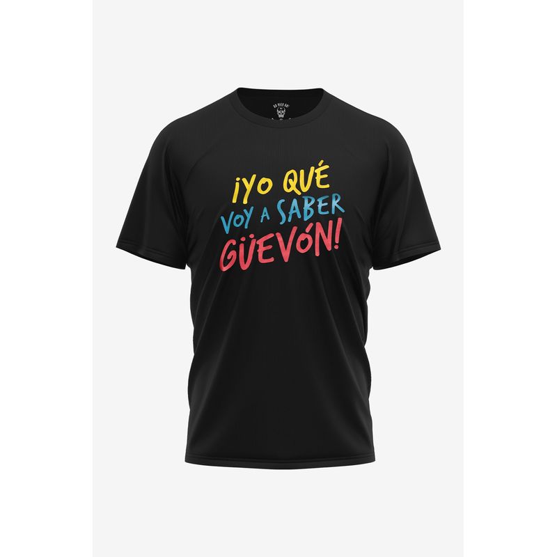 Camiseta Yo Que Voy A Saber Guevon Hombre
