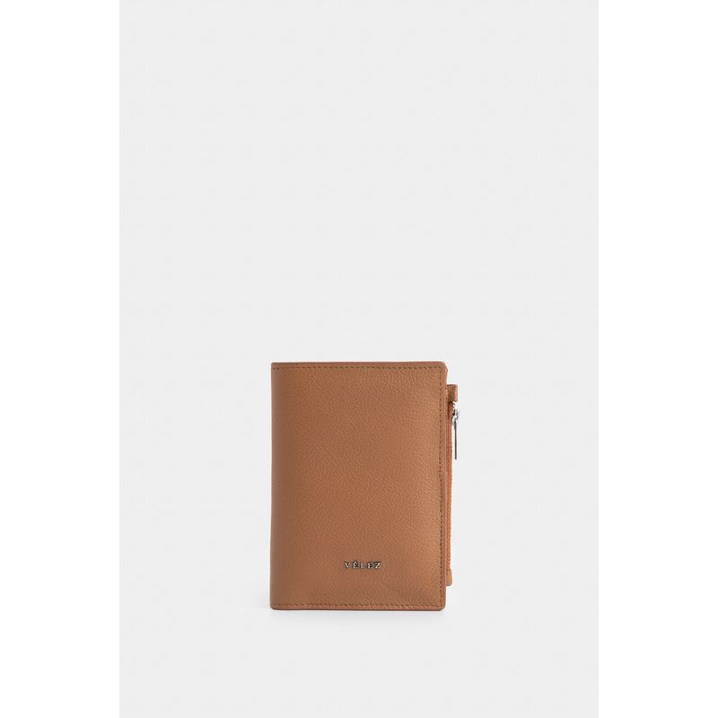 Billetera Olivia de cuero para mujer con monedero