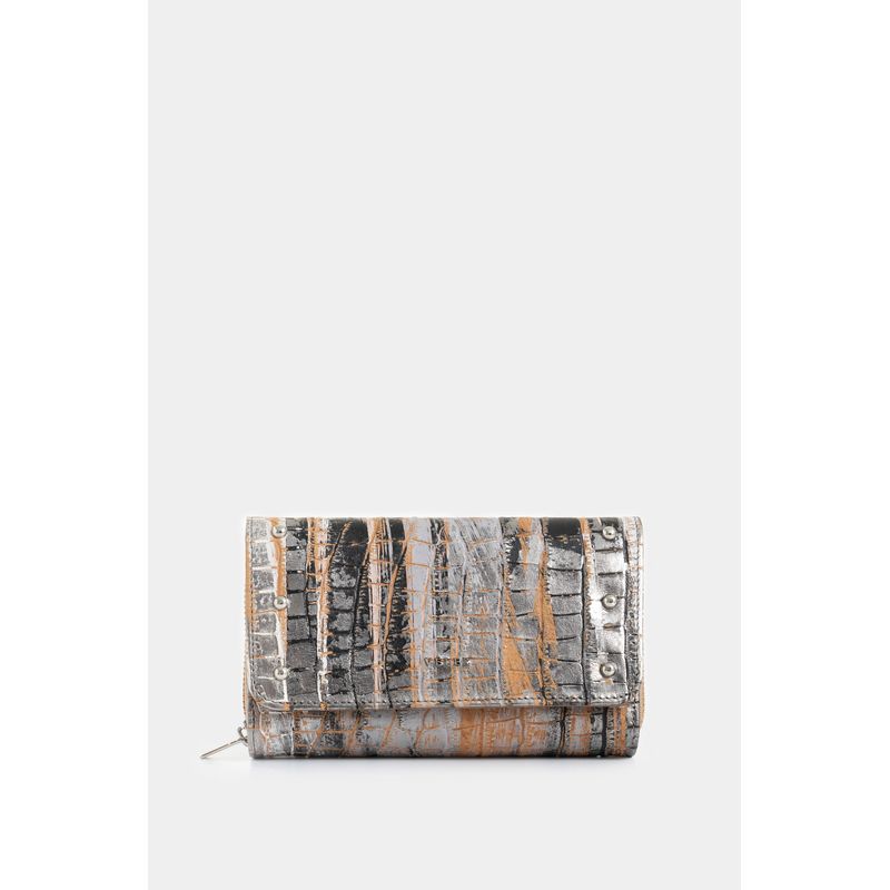 Billetera Palma de cuero para mujer detalle taches