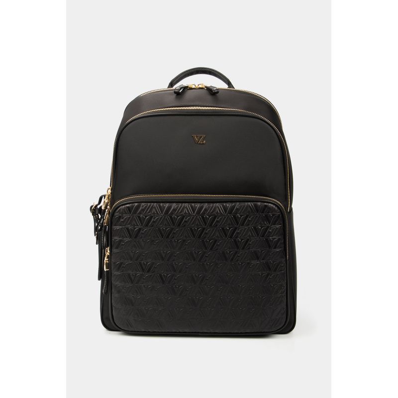Morral Legacy de Nylon monocromático Negro