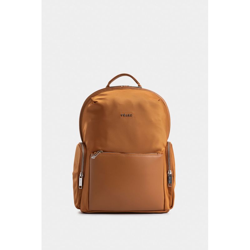 Tula morral de lona y cuero para mujer Orión