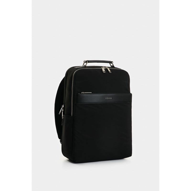 Tula morral Elon en lona y cuero para hombre office