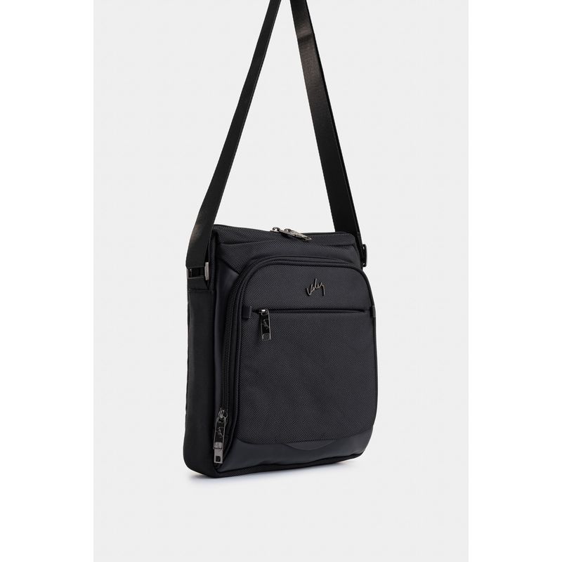 Bolso manos libres Moon de lona Negro