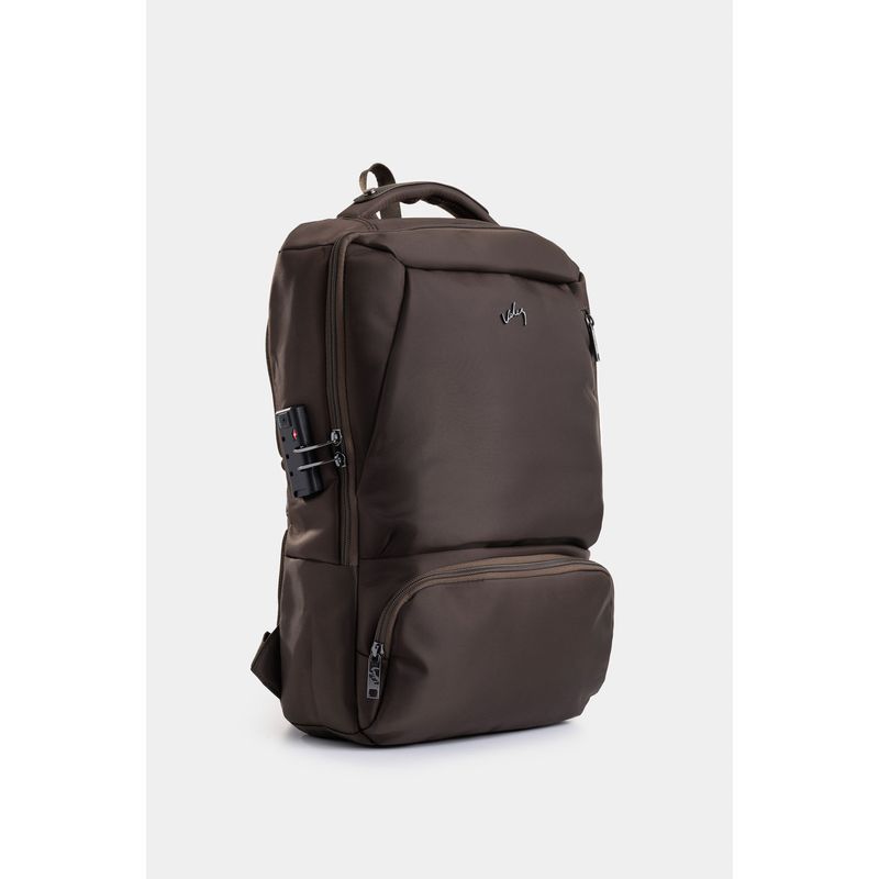 Tula morral Nolan de lona y cuero para hombre estilo utilitario