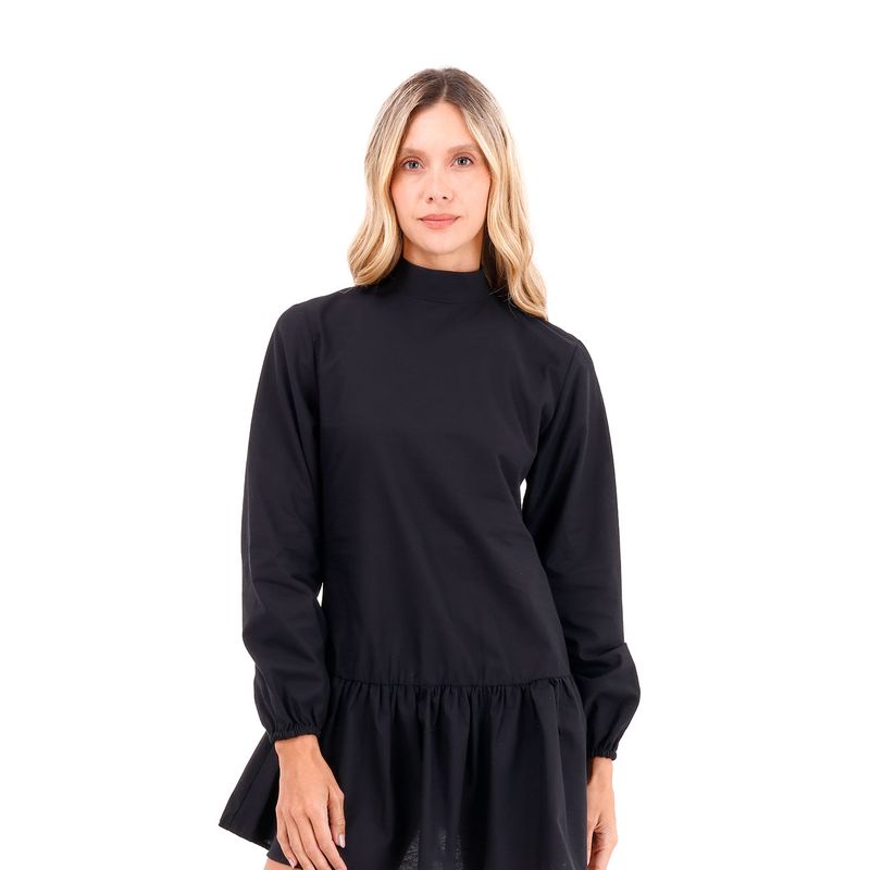 Vestido Corto Cayena Negro