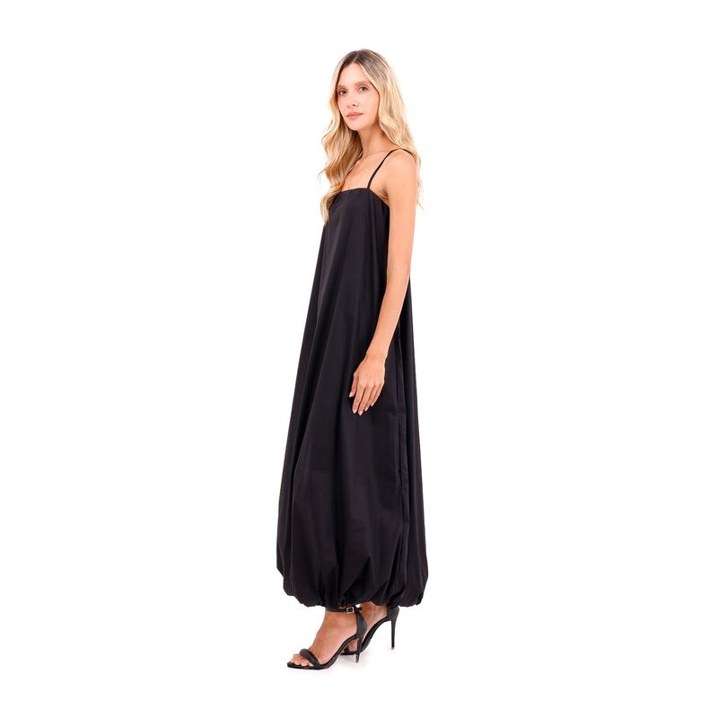 Vestido Largo Marine Negro