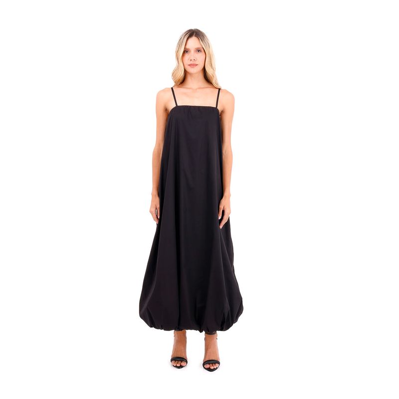 Vestido Largo Marine Negro