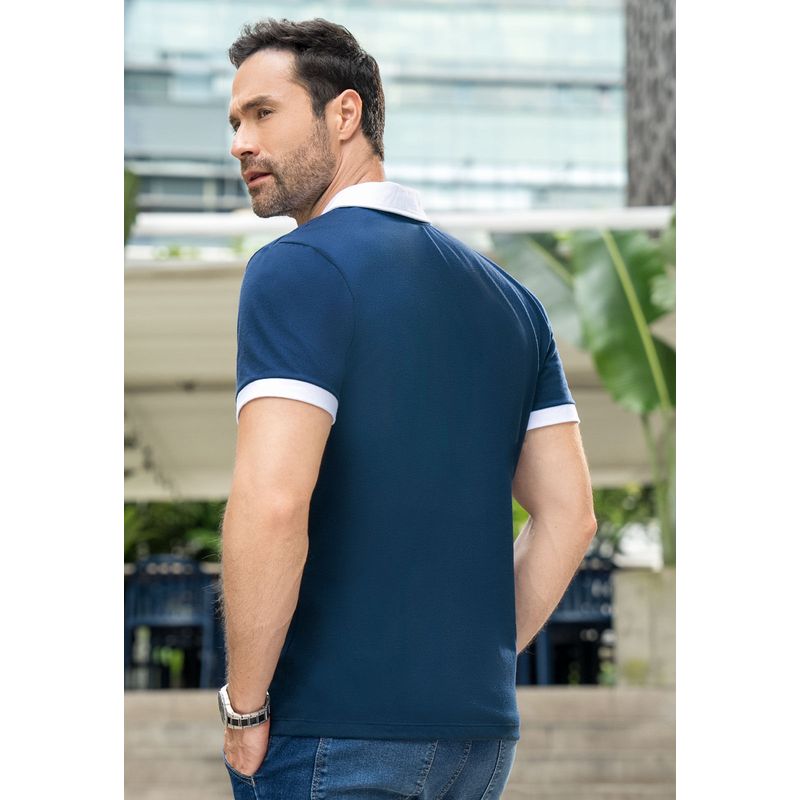 Polo Hombre Azul Profundo Mp 110746