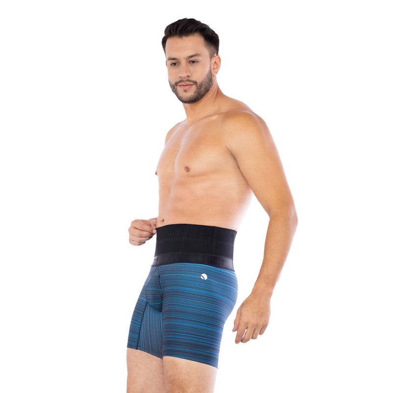 Bóxer con control abdominal y varillas laterales de soporte