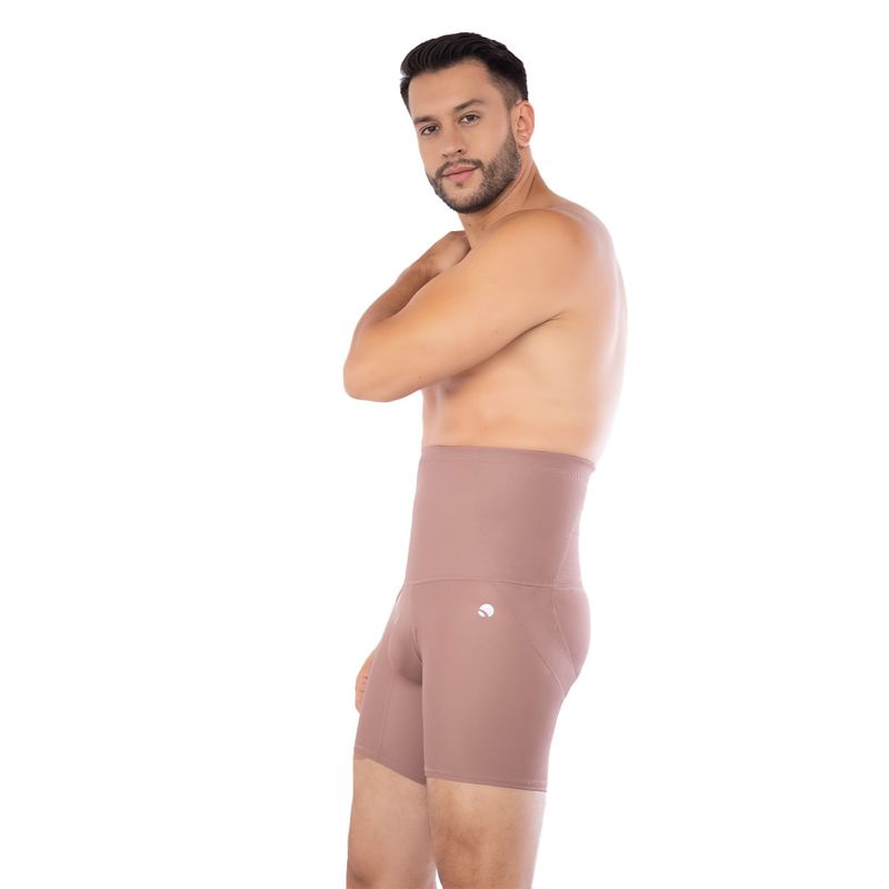 Bóxer con control en el torso y moldeo abdominal