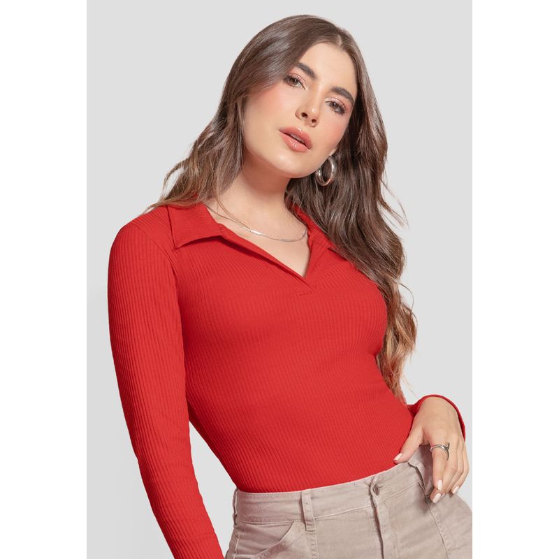 Body Mujer Rojo Mp 111041