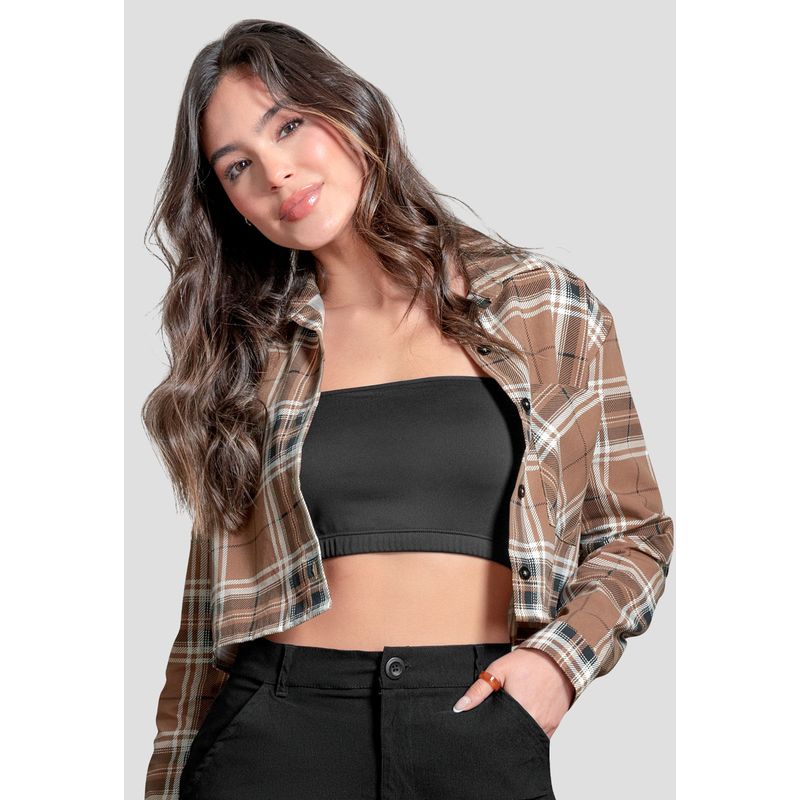 Camisa Mujer Estampado Mp 111231